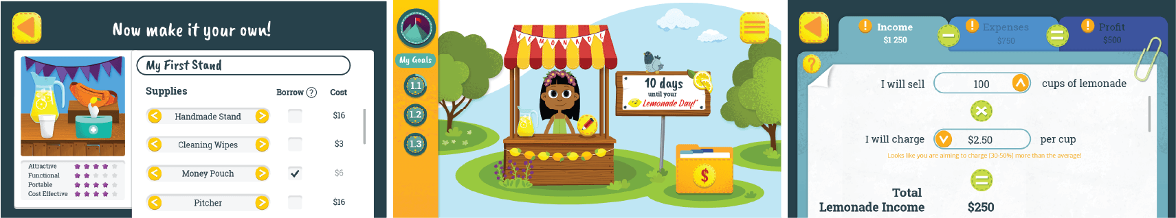 My Lemonade Day App